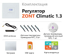 ZONT Climatic 1.3 Погодозависимый автоматический GSM / Wi-Fi регулятор (1 ГВС + 3 прямых/смесительных) с доставкой в Камышин