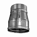 Купить Переходник D 135/150 для дымохода из нержавеющей стали Прок